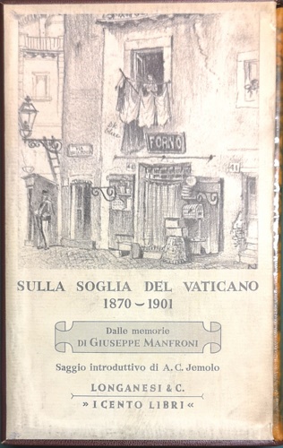 Manfroni,Giuseppe. - Sulla soglia del Vaticano,1870-1901.