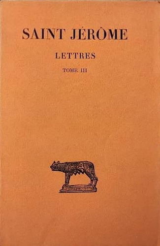 Saint Jrome. - Lettres.