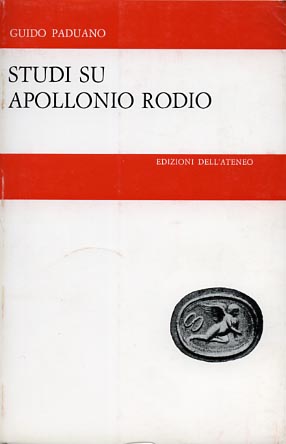 Paduano,Guido. - Studi su Apollonio Rodio.