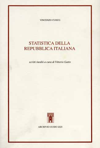 Cuoco,Vincenzo. - Statistica della Repubblica Italiana.