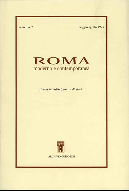 Piola Caselli,F. Graziani,E. D'Errico,R. e altri. - Credito e mercato finanziario a Roma (secc. XVII-XIX).