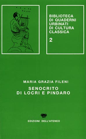 Fileni,Maria Grazia. - Senocrito di Locri e Pindaro.