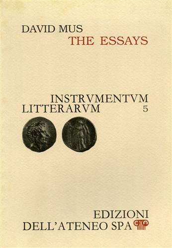 Mus,David. - The essays.