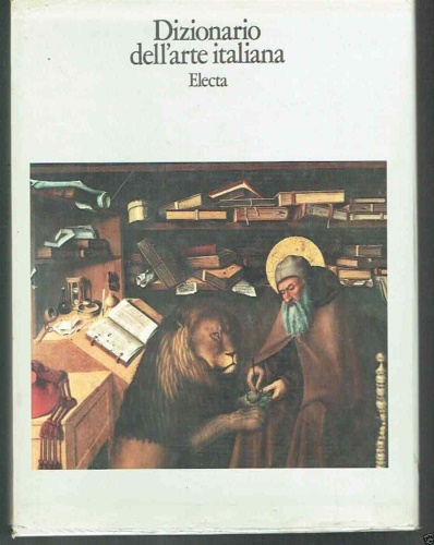 -- - Dizionario dell'arte italiana.