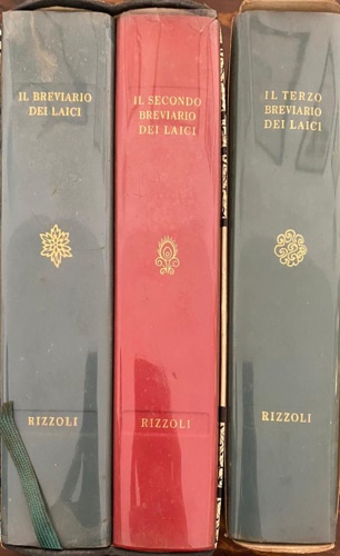 Rusca,Luigi. - Il breviario dei laici. Il secondo breviario dei laici. Il terzo breviario dei laici.