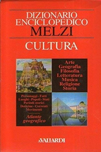 -- - Dizionario Enciclopedico Melzi. Lingua/Cultura.
