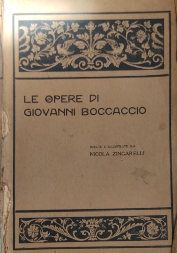 Boccaccio,Giovanni. - Opere.