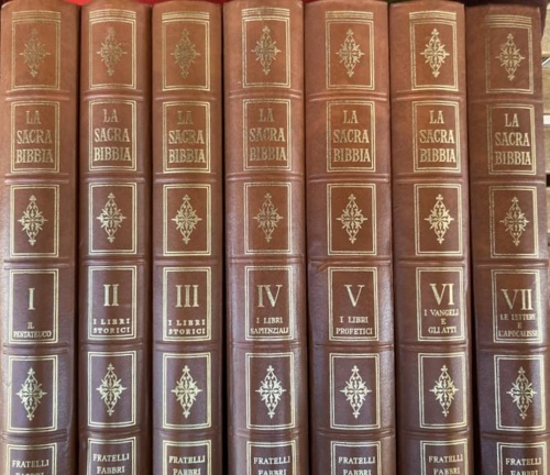 -- - La Sacra Bibbia. Antico e Nuovo Testamento.