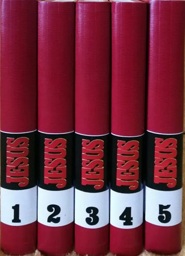 Agasso,D. Becquet,G. Berthier,R. Garofalo,S. e altri. - Jesus. Vol.I e II:Storia di Cristo. Vol.III,IV,V:Storia della Chiesa.