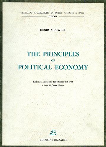 Sidgwick,Henry. - The principles of political economy.