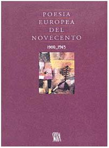 -- - Poesia europea del Novecento (1900-1945).