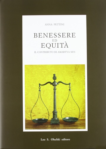 Pettini,Anna. - Benessere ed equit. Il contributo di Amartya Sen.