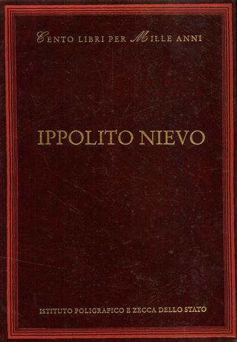 Rugarli,Giampaolo. (scelta e introduz.di). - Ippolito Nievo.