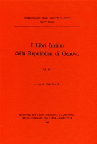 -- - I Libri Iurium della Repubblica di Genova. I/3.