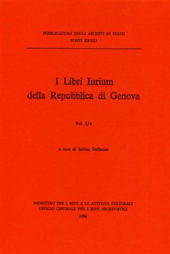 -- - I Libri Iurium della Repubblica di Genova. I/4.