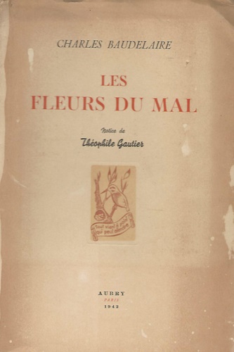 Baudelaire,Charles. - Les Fleurs du Mal.