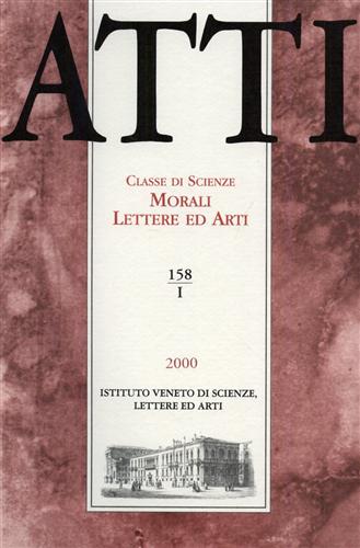 -- - Atti. Classe di Scienze Morali Lettere ed Arti. N.158, I. Dall'indice: Guido Tigler,Into