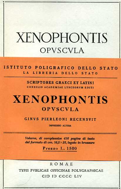 Xenophontis. - Opuscula.