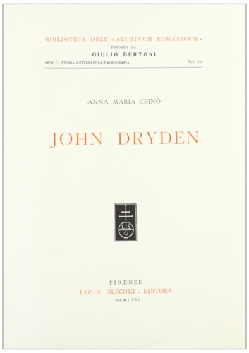 Crin,Anna Maria. - John Dryden.