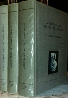 L'Antico Palazzo dei Vescovi a Pistoia.  Vol.I: Storia e Restauro. Vol.II: Indag