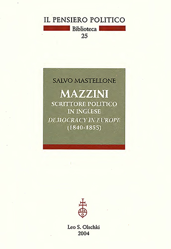 9788822253828-Mazzini scrittore politico in inglese. «Democracy in Europe» (1840-1855).