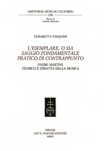 9788822253767-L’«Esemplare, o sia Saggio fondamentale pratico di contrappunto». Padre Martini