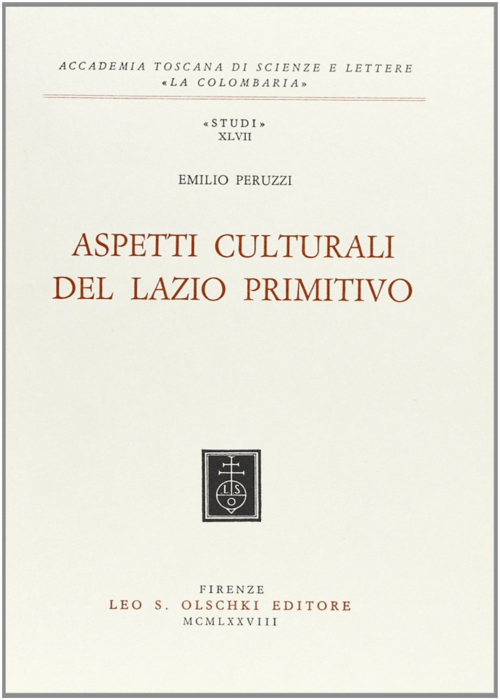9788822222732-Aspetti culturali del Lazio primitivo.