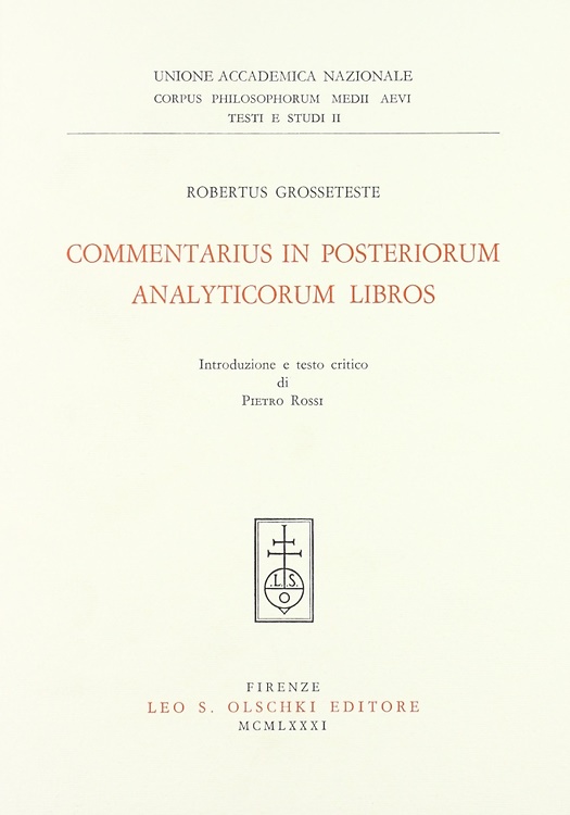 9788822230010-Commentarius in posteriorum analyticorum libros.