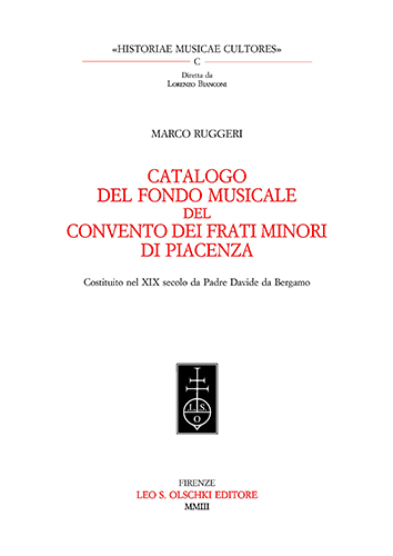 9788822252647-Catalogo del fondo musicale del Convento dei Frati Minori di Piacenza. Costituit
