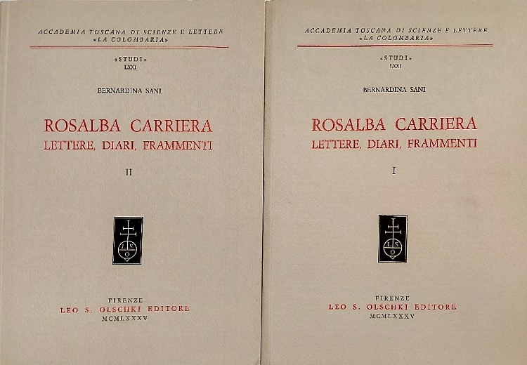 9788822233509-Rosalba Carriera. Lettere, diari, frammenti.