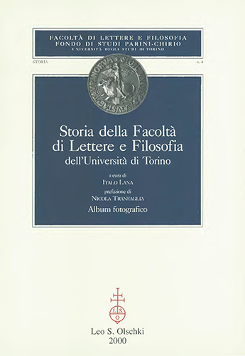 9788822249272-Storia della Facoltà di Lettere e Filosofia dell’Università di Torino.