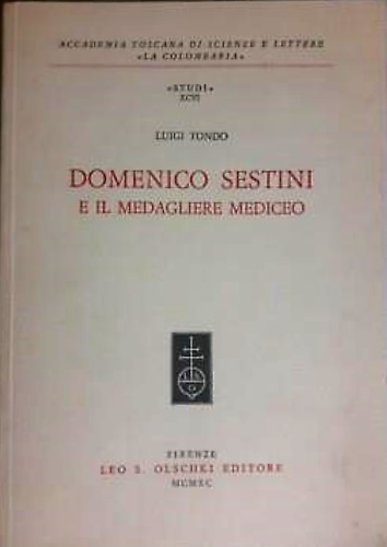 9788822237606-Domenico Sestini e il medagliere mediceo.
