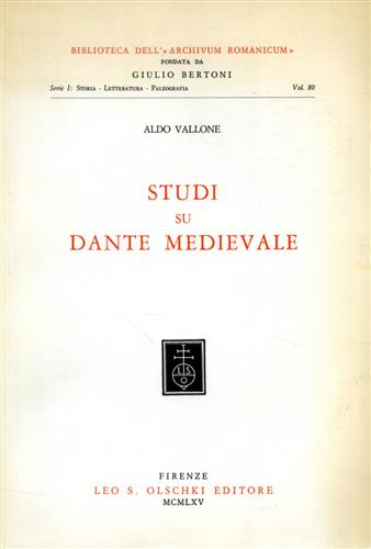 9788822221094-Studi su Dante medievale.
