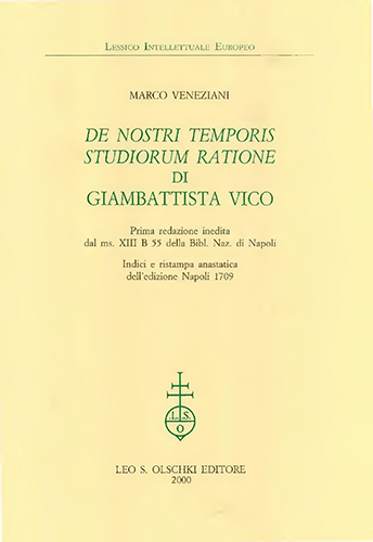 9788822248350-«De nostri temporis studiorum ratione» di Giambattista Vico.