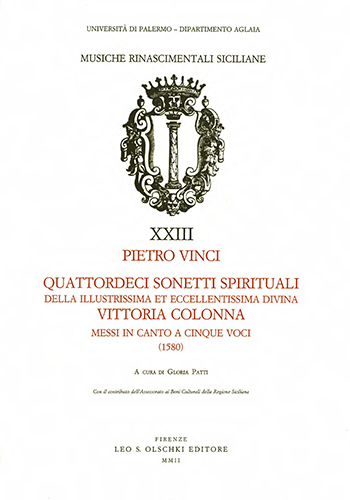 9788822251152-Quattordeci Sonetti Spirituali della illustrissima et eccellentissima divina Vit