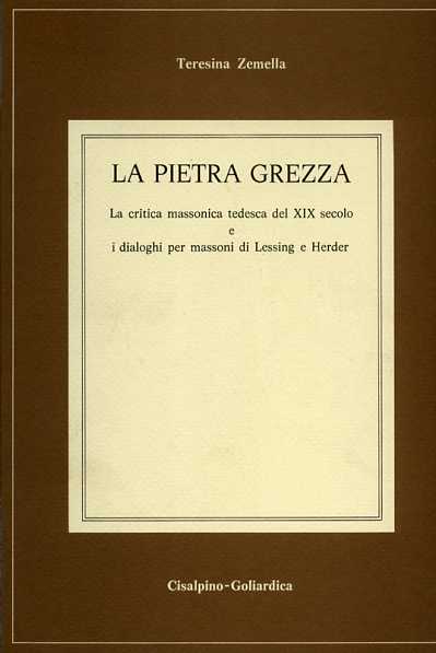 9788820504960-La Pietra grezza. La critica massonica tedesca del XIX secolo e i dialoghi per M