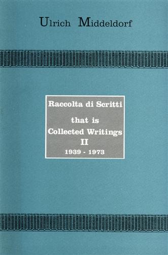 Raccolta di scritti 