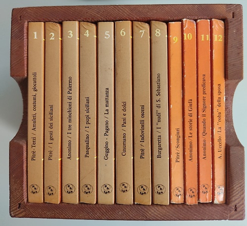 Piccola biblioteca delle tradizioni popolari siciliane.