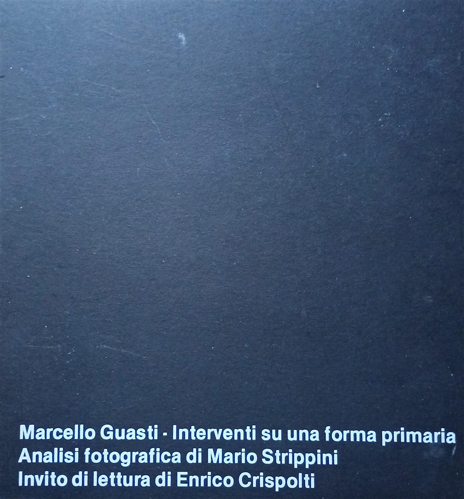 Marcello Guasti-Interventi su una forma primaria.