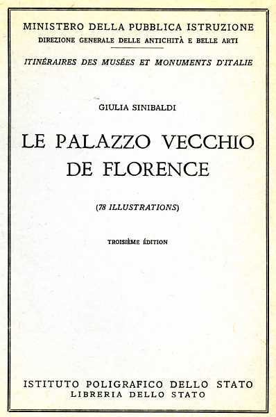 Le Palazzo Vecchio de Florence.