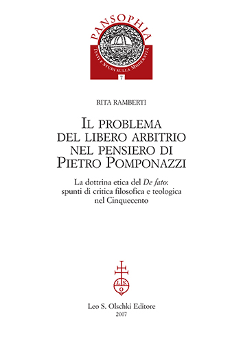 9788822256782-Il problema del libero arbitrio nel pensiero di Pietro Pomponazzi. La dottrina e