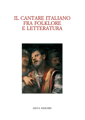 9788822256966-Il cantare italiano fra folklore e letteratura.