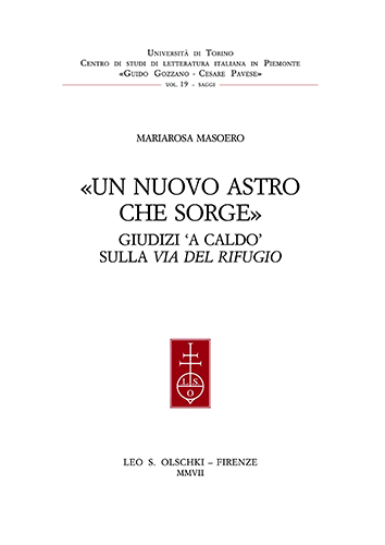 9788822257512-«Un nuovo astro che sorge». Giudizi 'a caldo' sulla Via del rifugio.