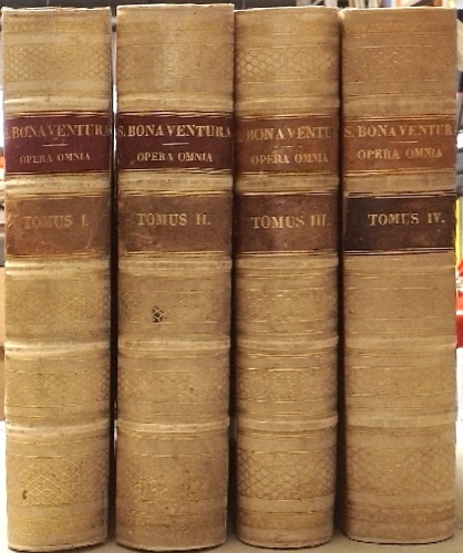 Doctoris seraphici S. Bonaventurae S. R. E. Episcopi Cardinalis Opera omnia iuss