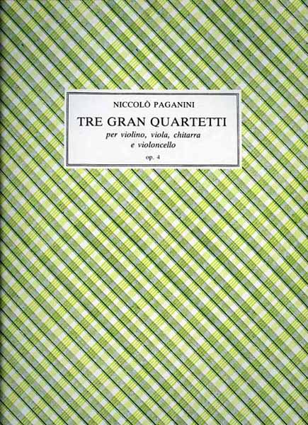 9788872427248-Tre gran quartetti per violino, viola, chitarra e violoncello.op.4.