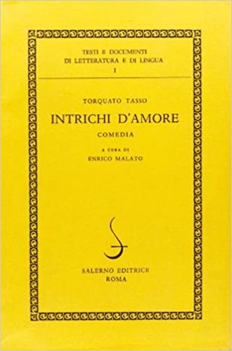 9788885026001-Intrichi d'Amore. Comedia.