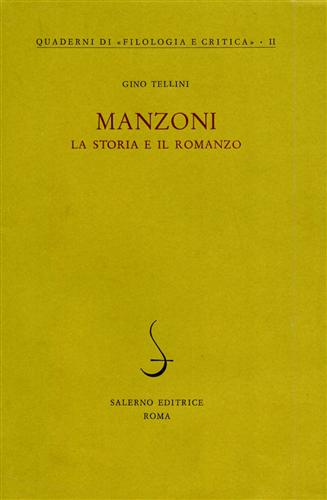 9788885026261-Manzoni. La storia e il romanzo.