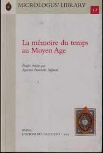 9788884501509-La mémoire du temps au Moyen Age.