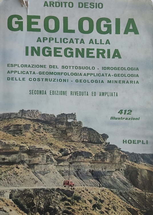 Geologia applicata all'ingegneria.