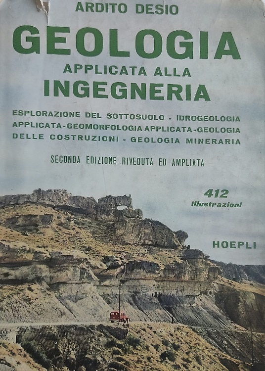 Geologia applicata alla ingegneria.